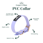 Lavender Breeze PlayProof PVC Collar