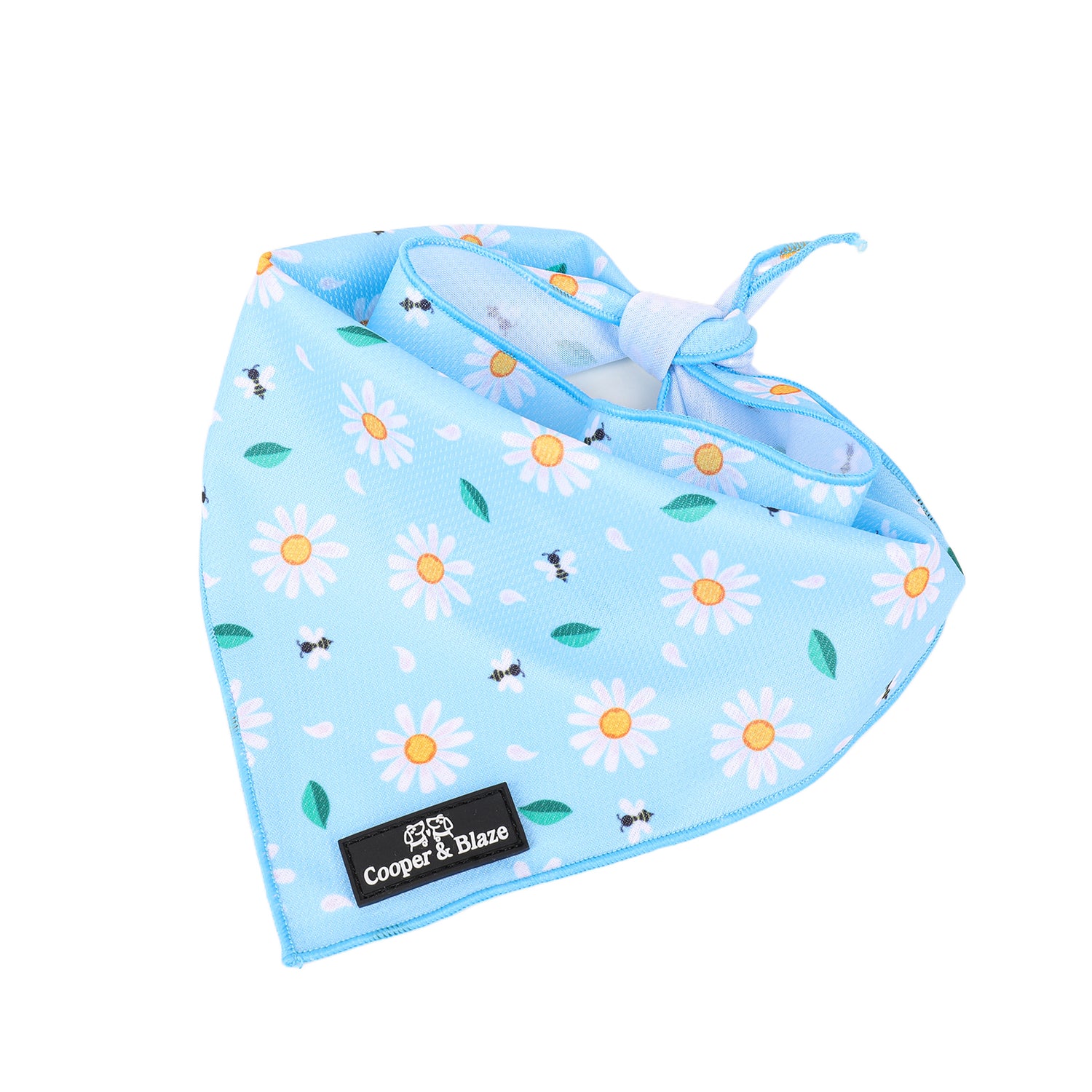 Blue Daisy Bandana