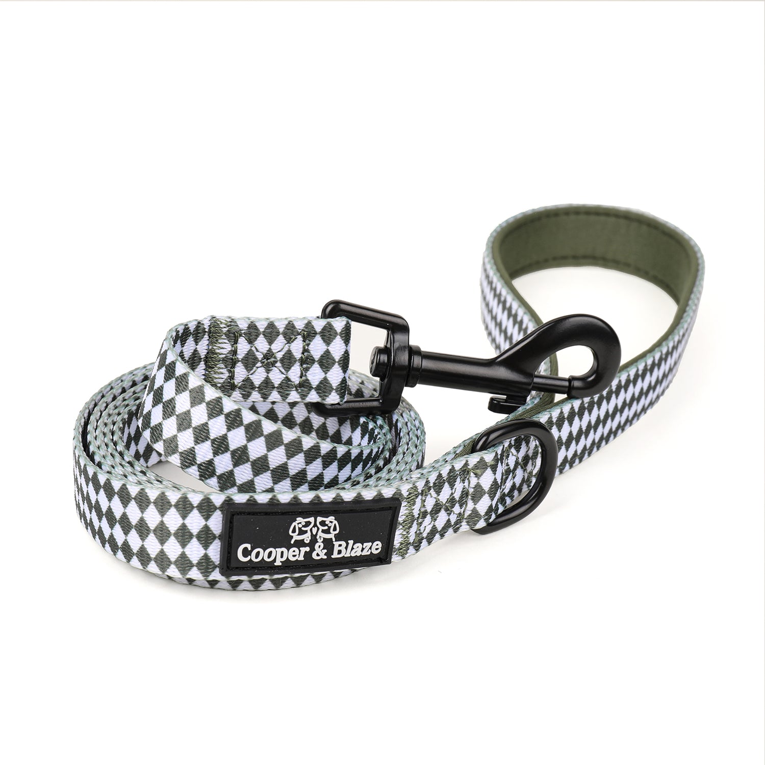 Olive Check Leash