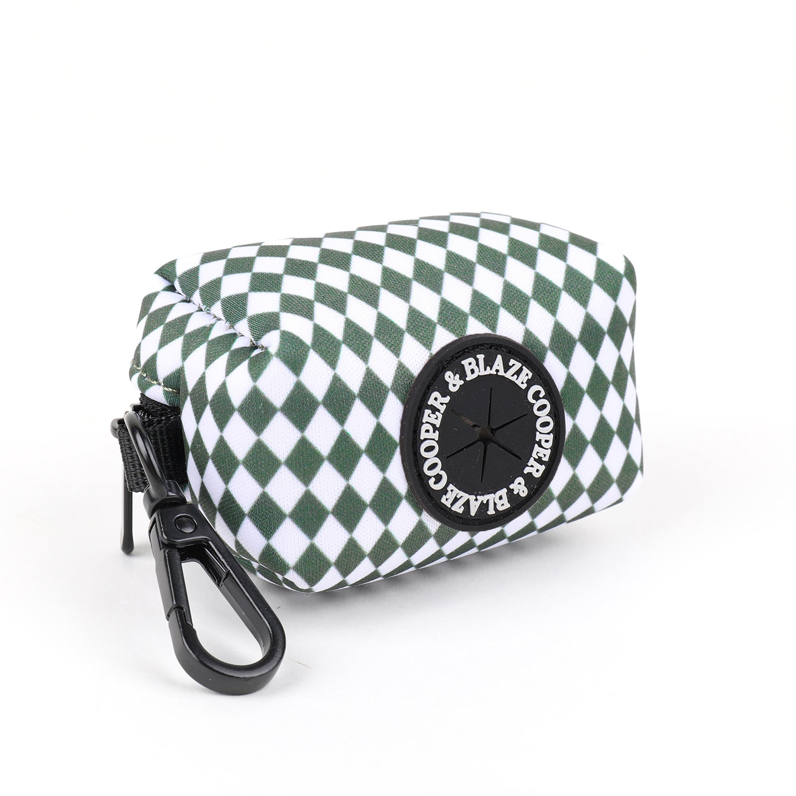 Olive Check Poop Bag Holder
