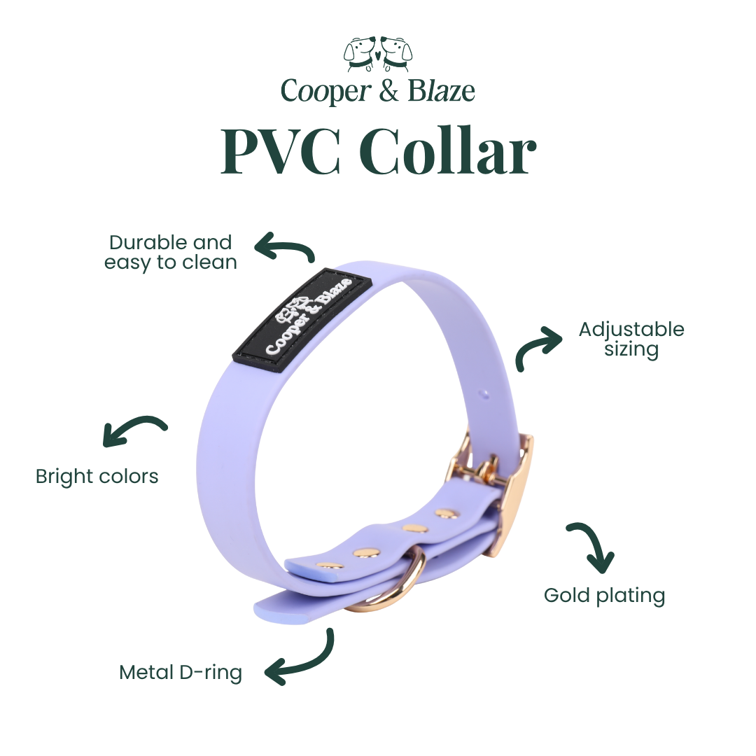 Lavender Breeze PlayProof PVC Collar